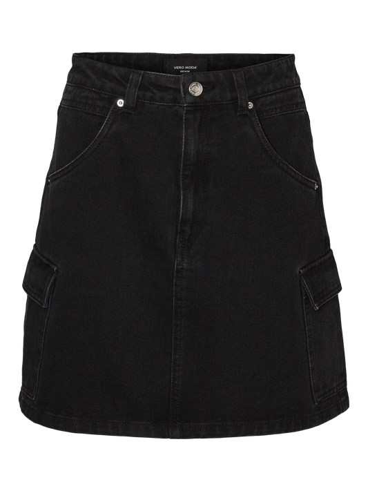 VMOAKLEY Skirt - Black Denim