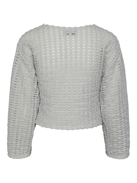 PCSPARKLY Pullover - Chrome Grey