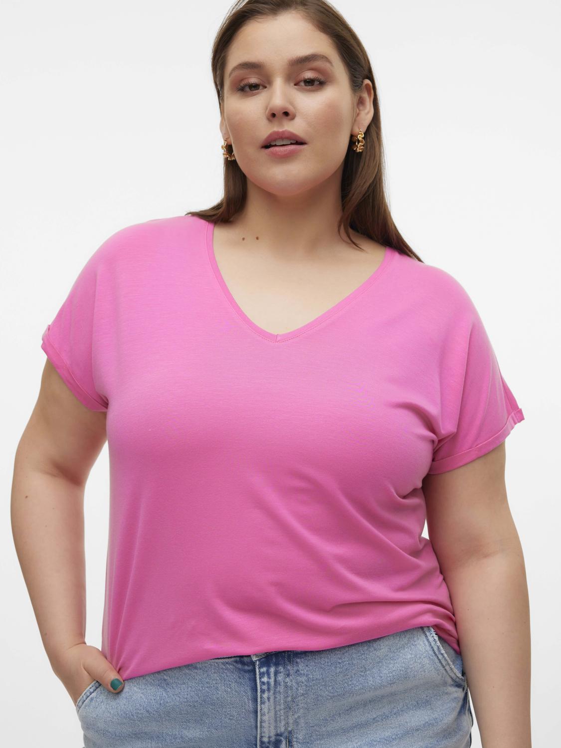 VMAYA T-Shirts & Tops - Pink Cosmos