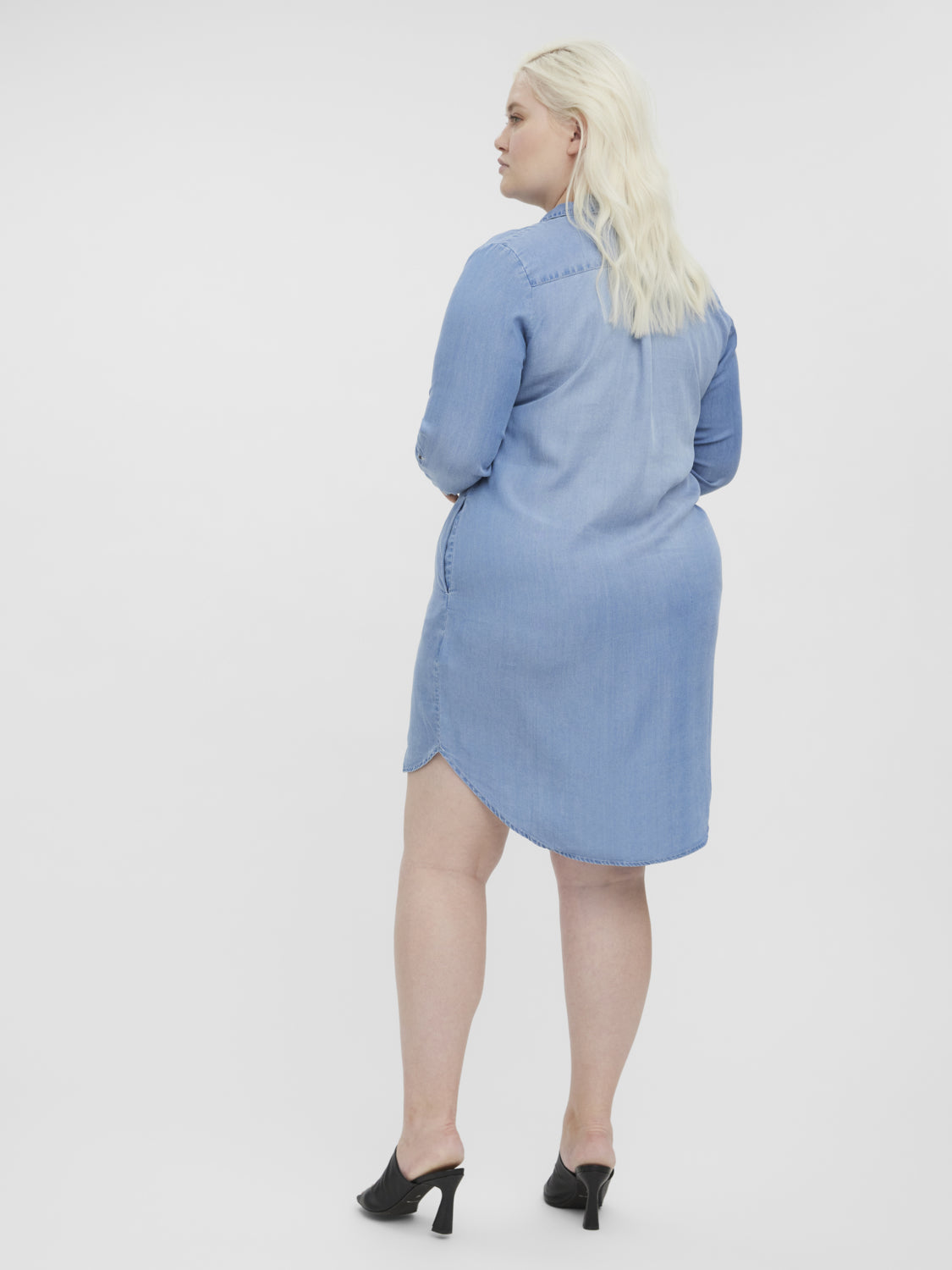 VMSILA Dress - Light Blue Denim
