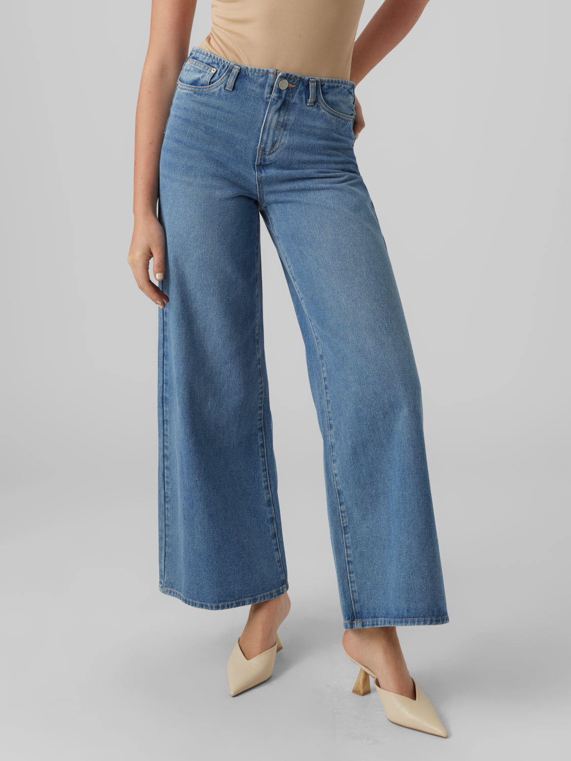 VMANNET Jeans - Medium Blue Denim