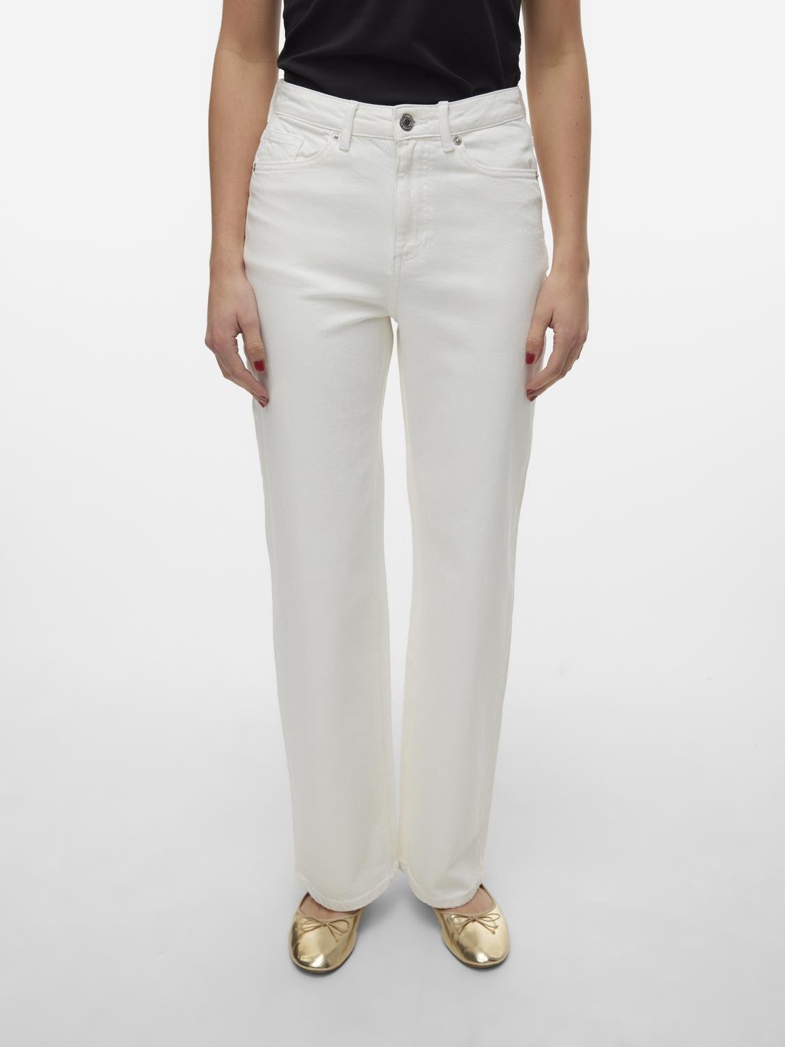 VMTESSA Jeans - Bright White